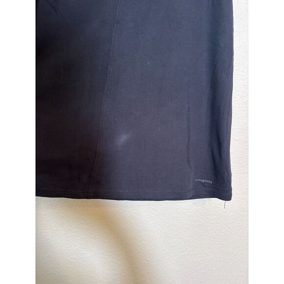patagonia womens black overskirt size L with flaw - Picture 5 of 6